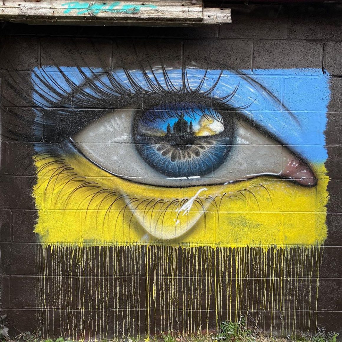 Uvres Street Art Travers Le Monde Qui Rendent Hommage L Ukraine