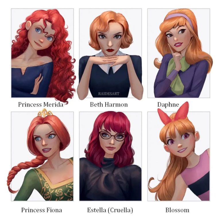 Cette Illustratrice Classe Les Personnages C L Bres Par Couleurs