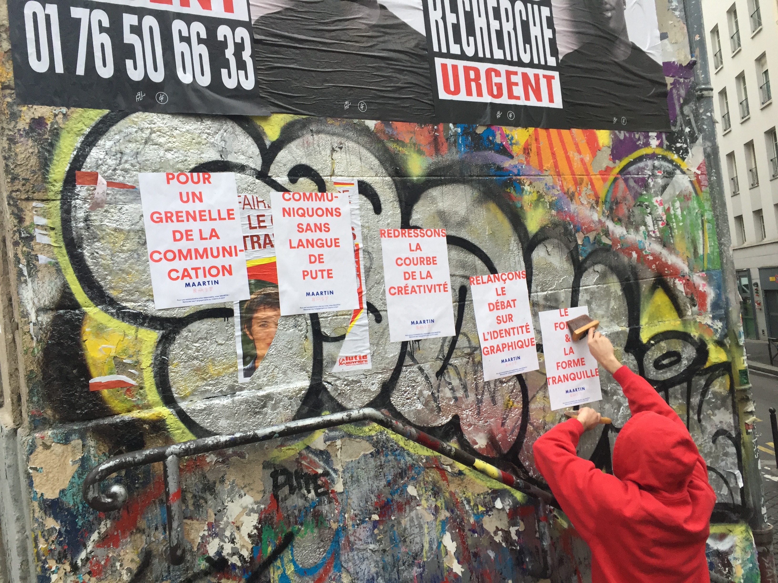 L'agence Maartin part en campagne électorale pour ses voeux 2017