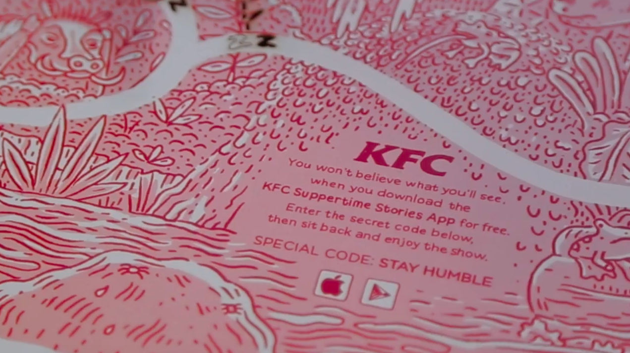 Ce bucket KFC raconte des histoires