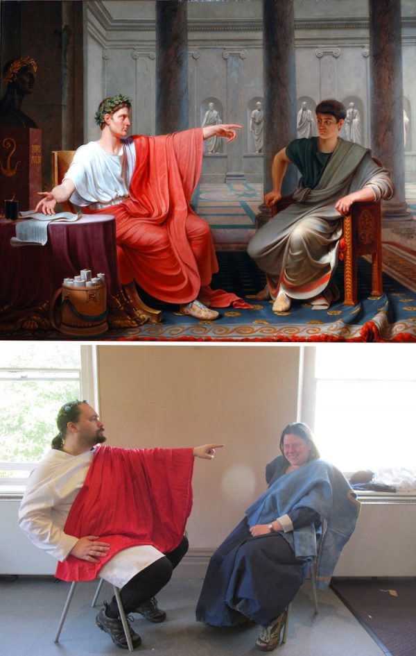 Ce challenge vous propose de reproduire en photos les tableaux célèbres