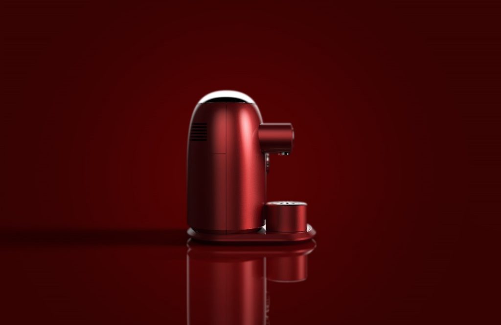 Cette machine à café Volkswagen rend hommage au design de la Coccinelle
