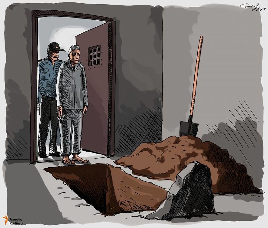 Les illustrations chocs et satiriques de Gunduz Aghayev