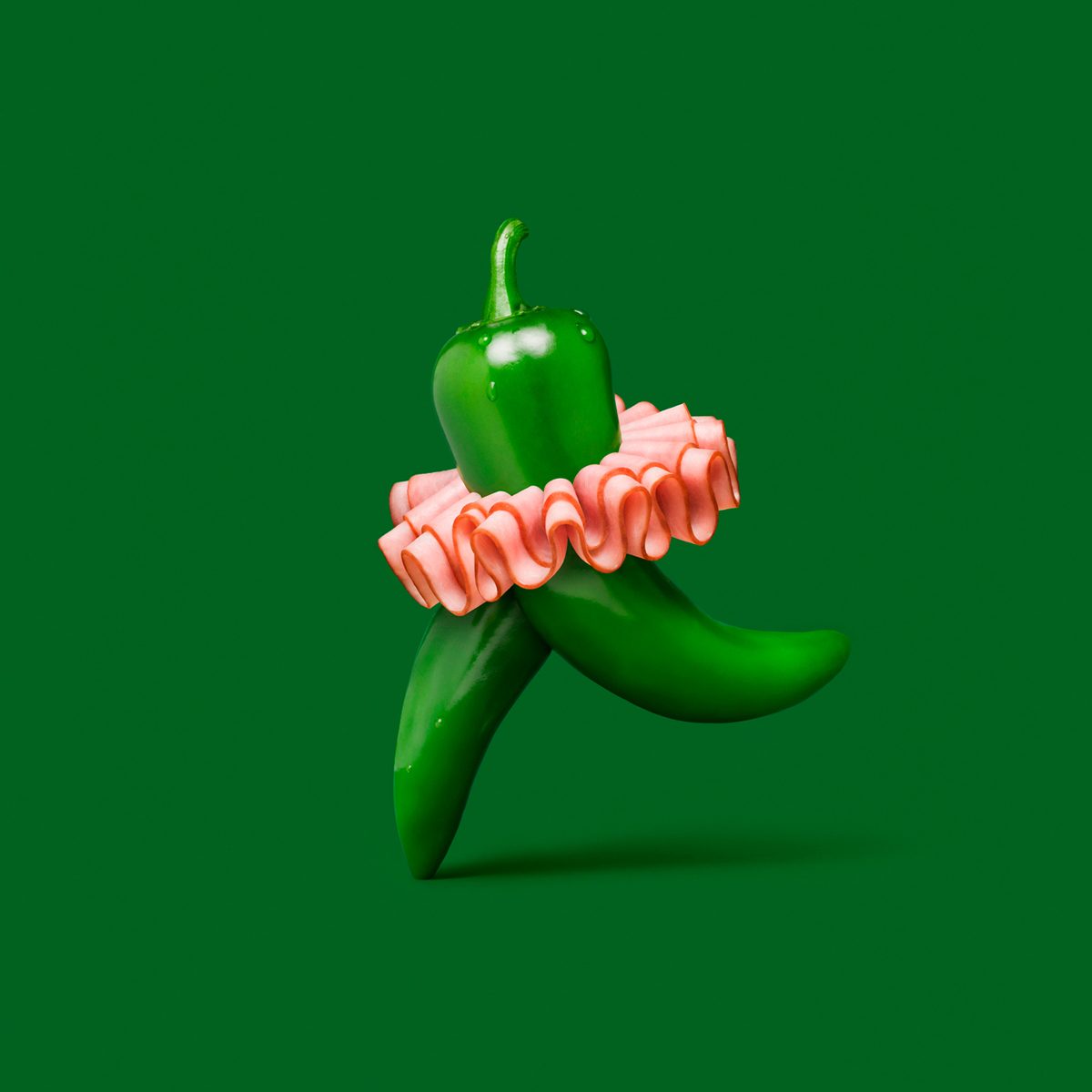 Des mises en scène étonnantes réalisées avec des légumes pour Subway