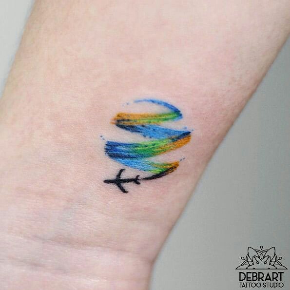 20 tatouages créatifs qui vont vous donner envie de voyager