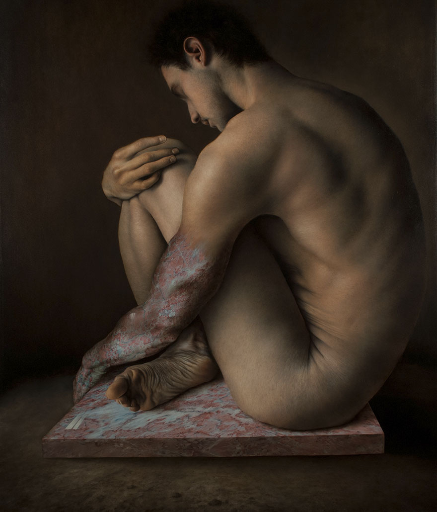 Marco Grassi réalise des peintures si réalistes qu'on croirait des photographies