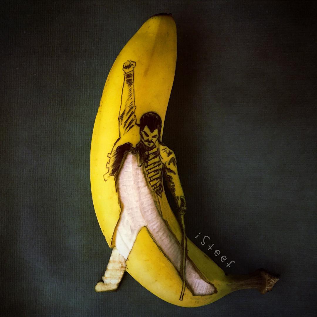 Stephan Brusche sculpte des bananes pour un résultat surprenant de créativité