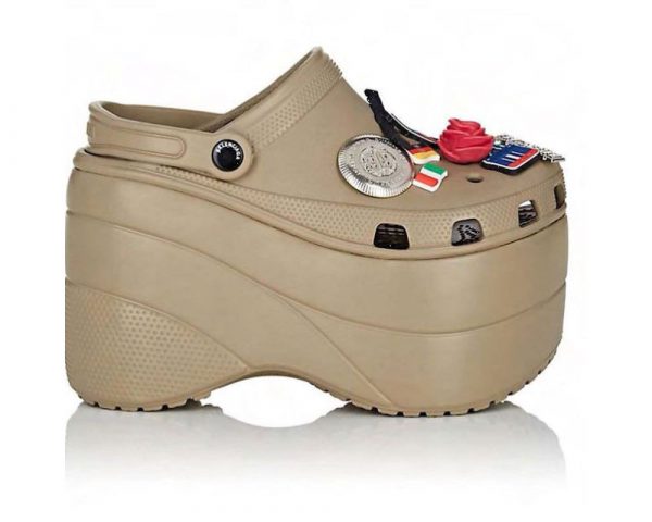 crocs plateforme balenciaga