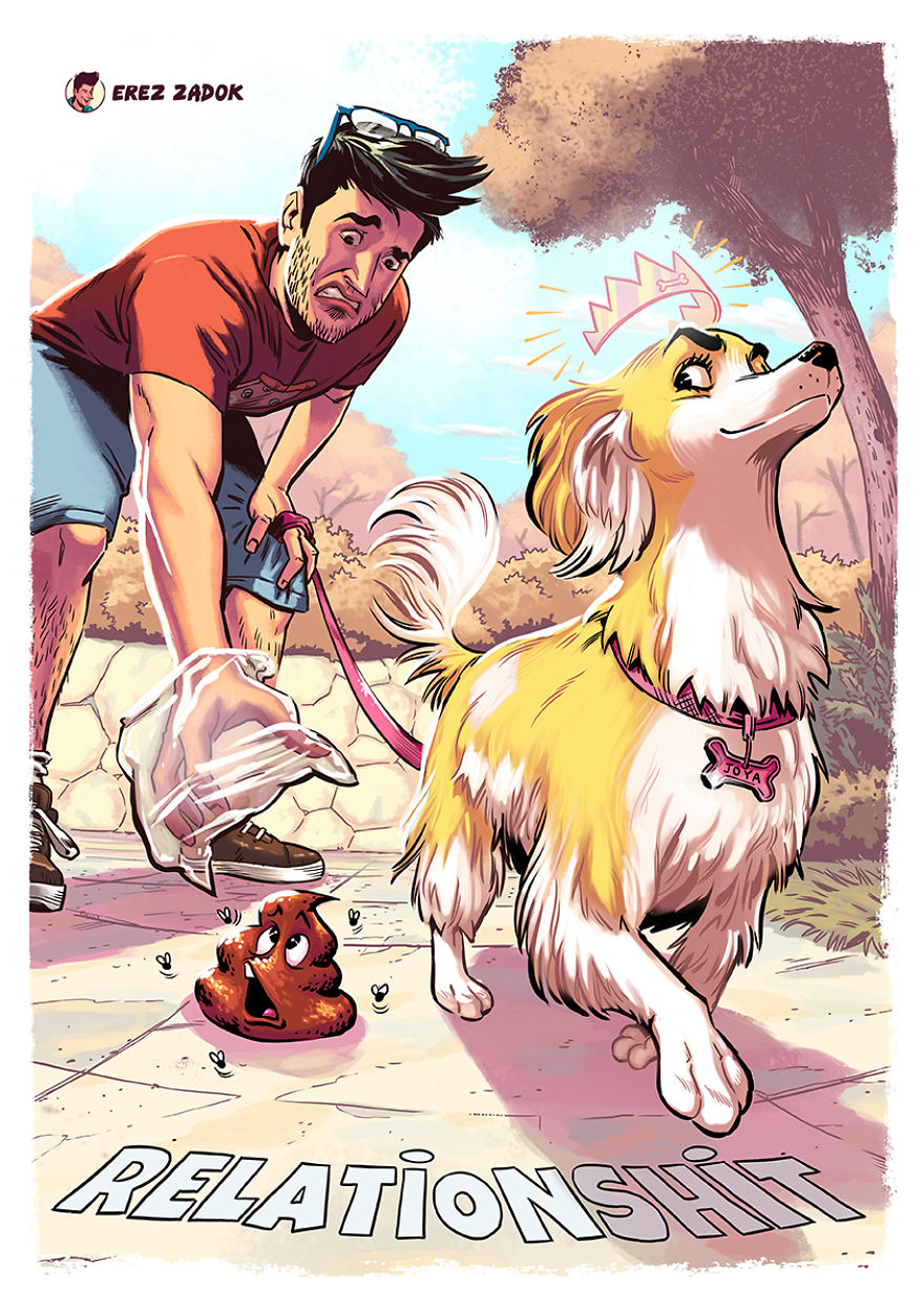 20 illustrations créatives et amusantes qui vont parler à ceux qui ont un chien