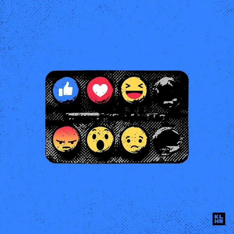 22 Illustrations Créatives Qui Dénoncent Laddiction Aux Réseaux Sociaux