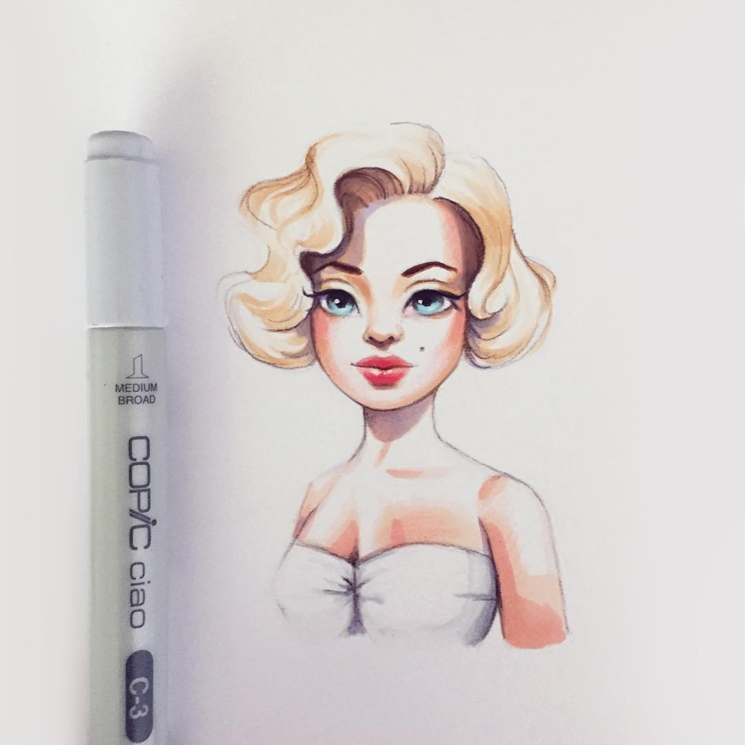 Lera Kiryakova transforme les icônes populaires en personnages mignons aux gros yeux