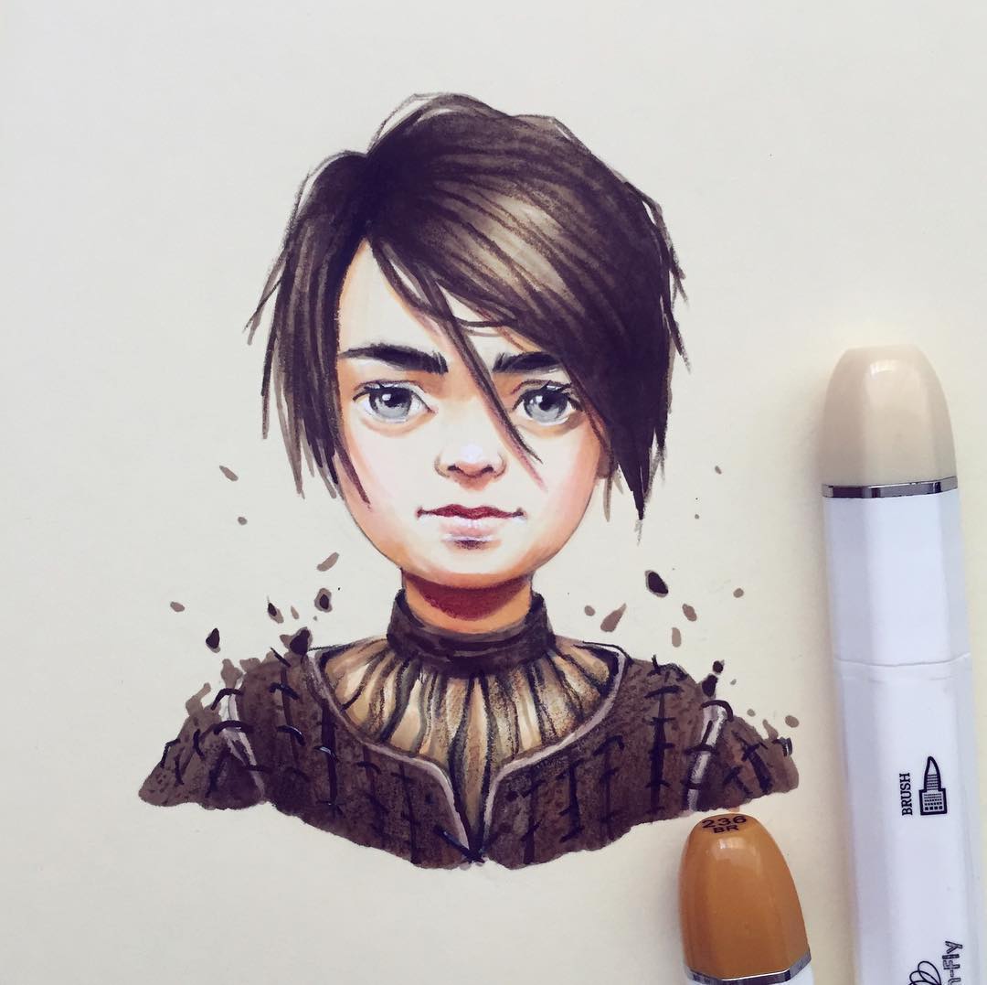 Lera Kiryakova transforme les icônes populaires en personnages mignons aux gros yeux