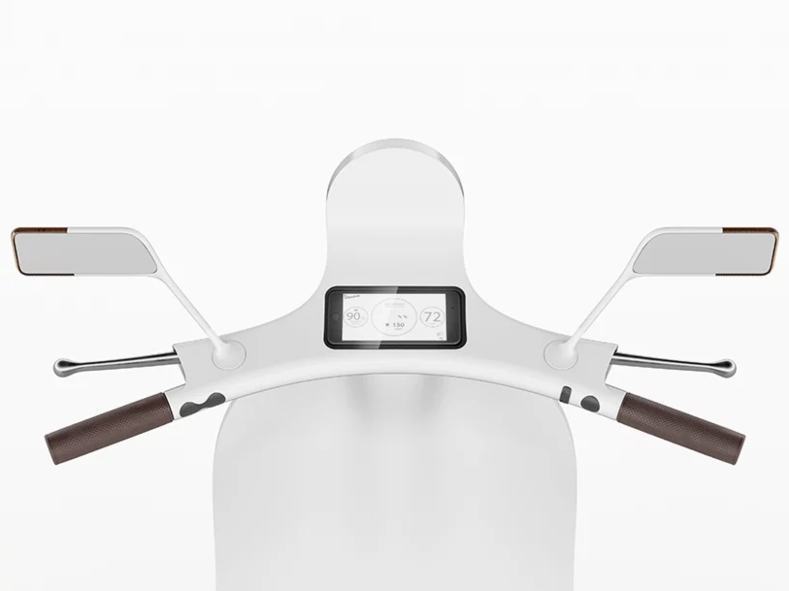 Ce designer réinvente le Vespa avec un concept futuriste et 100% électrique