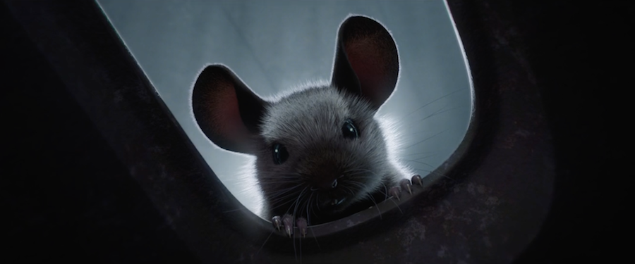 Students create a parody of The Lord of the Rings with mice in the Paris metro