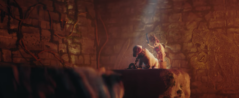 The trailer of the new Tomb Raider parodied to perfection with dogs and cats