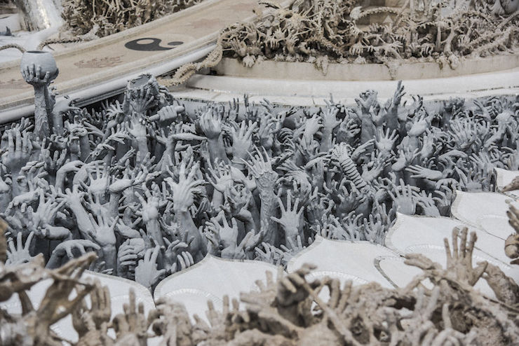 In Thailand, this unique temple in the world is the perfect mix between Heaven and Hell