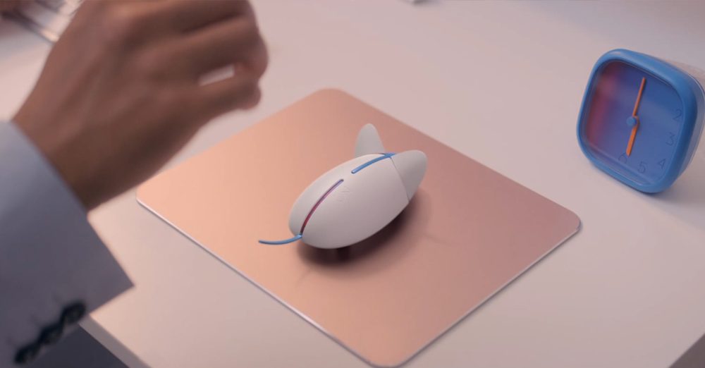 Cette souris d'ordinateur s'enfuit pour vous obliger à déconnecter