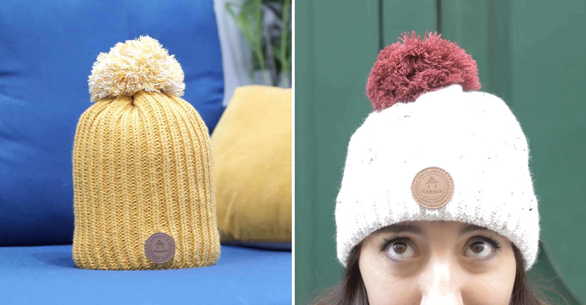 Cabaïa le bonnet créatif dont le pompon se change pour s\u0027adapter à votre look , Creapills