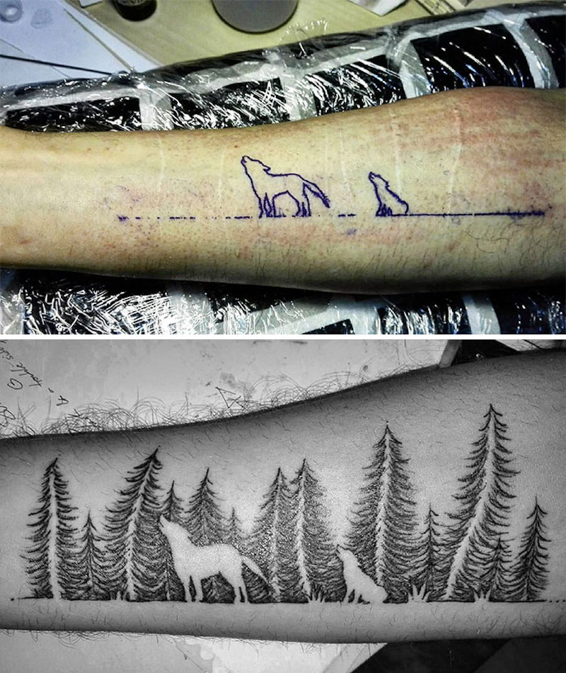 30 tatouages créatifs qui transforment des cicatrices en véritables œuvres d’art ! By Mélissa N.  Tatouages-masquent-cicatrices-6
