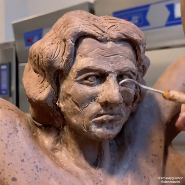 Amaury Guichon rend hommage à 3 œuvres de Leonard de Vinci avec une