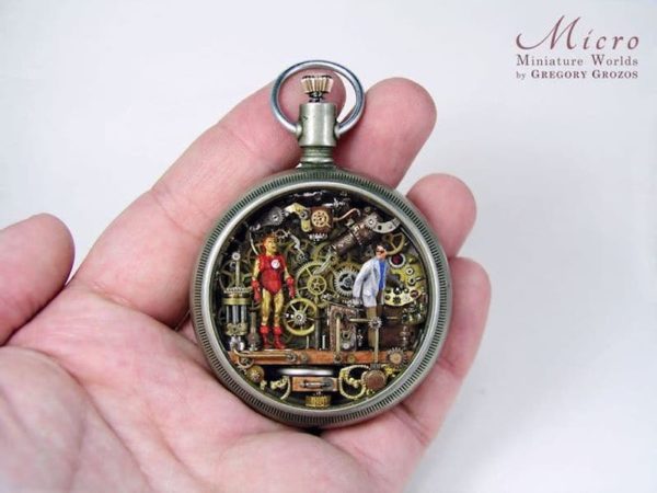 Jouet Montre Gousset Vintage Miniature Pour Poupée - Fabrication Française