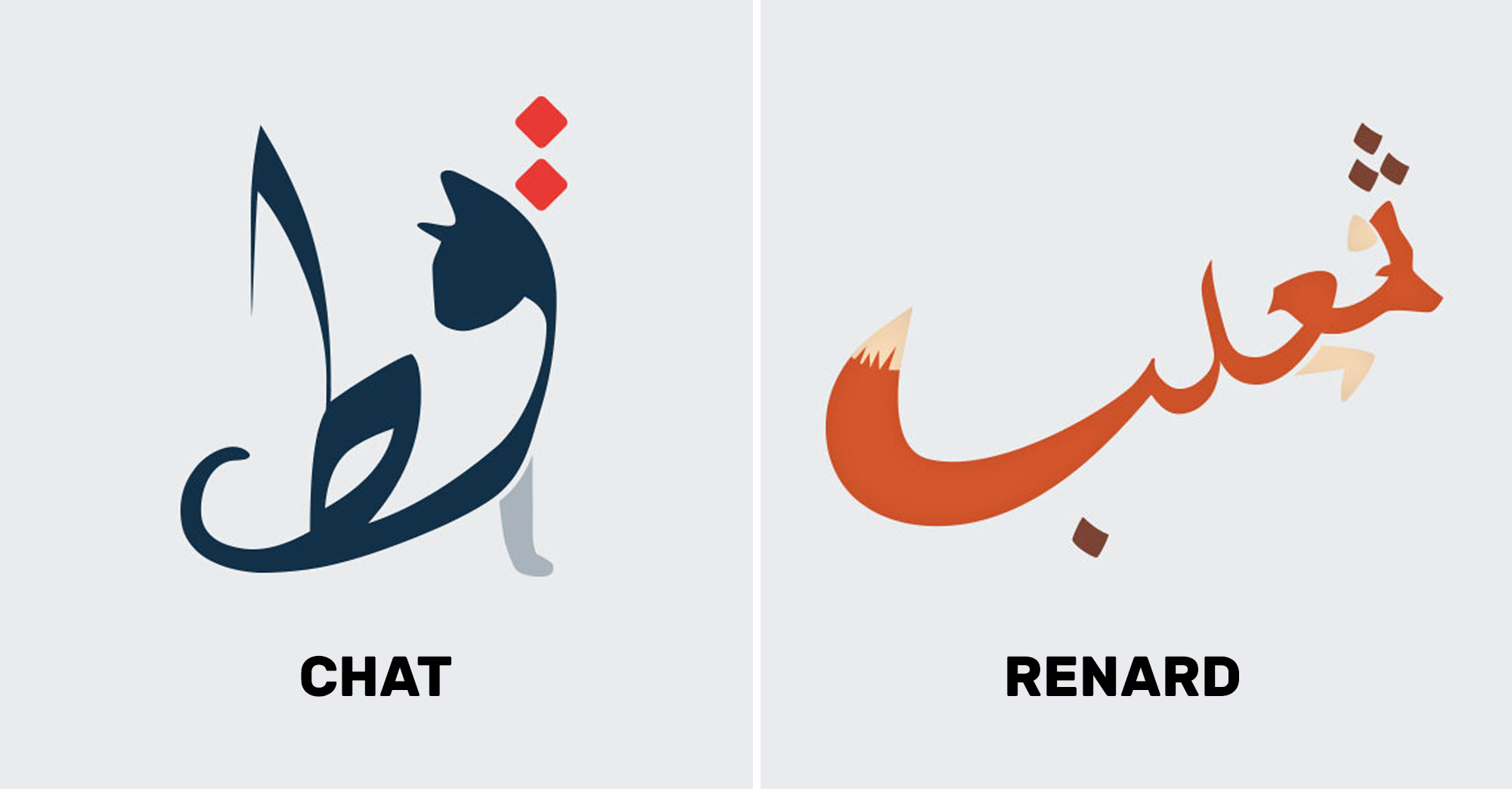 Ce graphiste illustre 30 mots arabes pour faciliter l