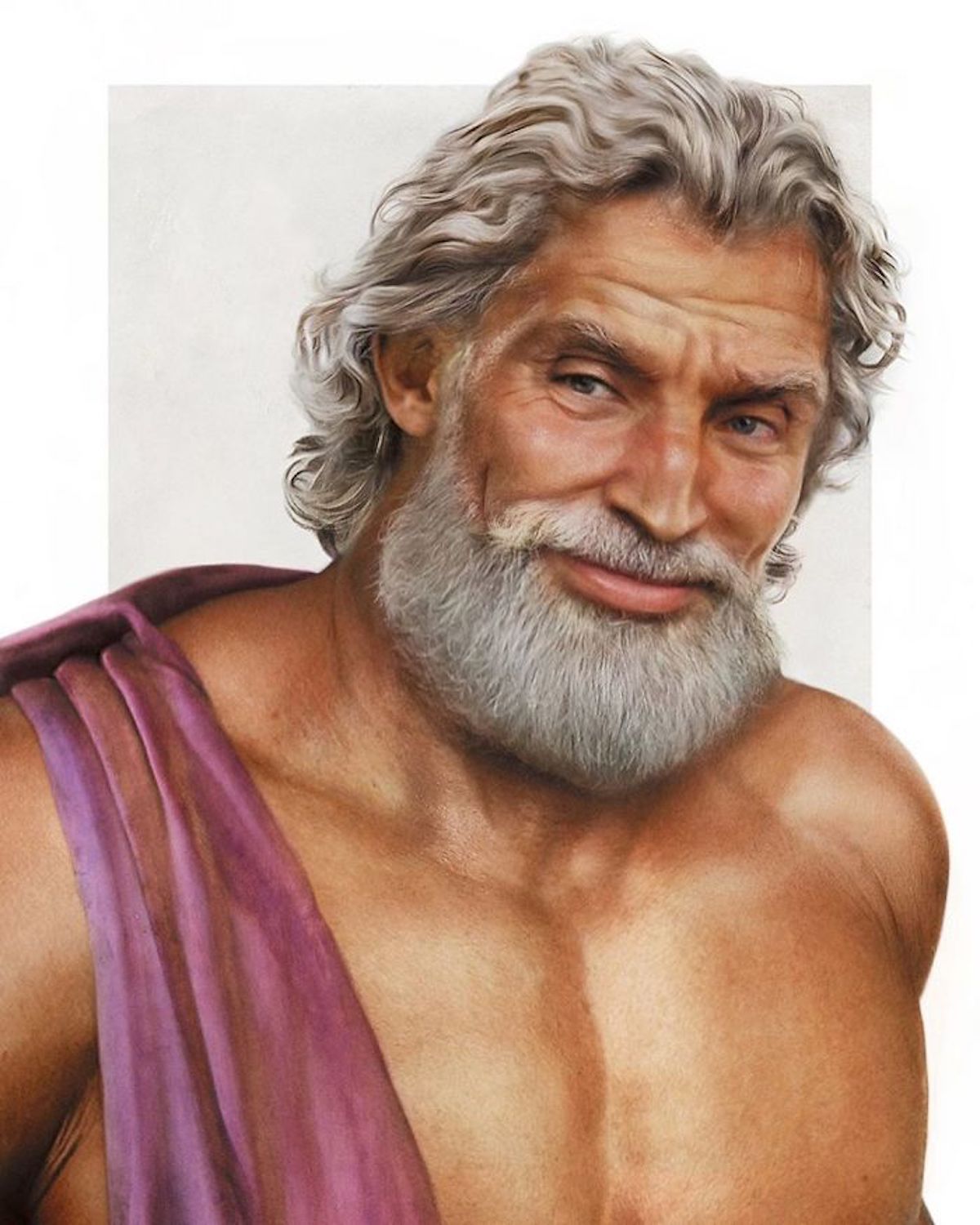 Illustrations Zeus père d'Hercule Jirka Väätäinen