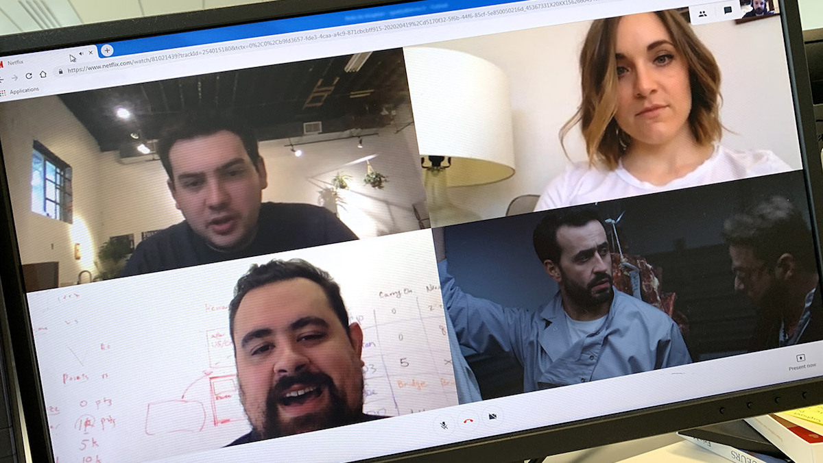Netflix Hangouts sur Chrome