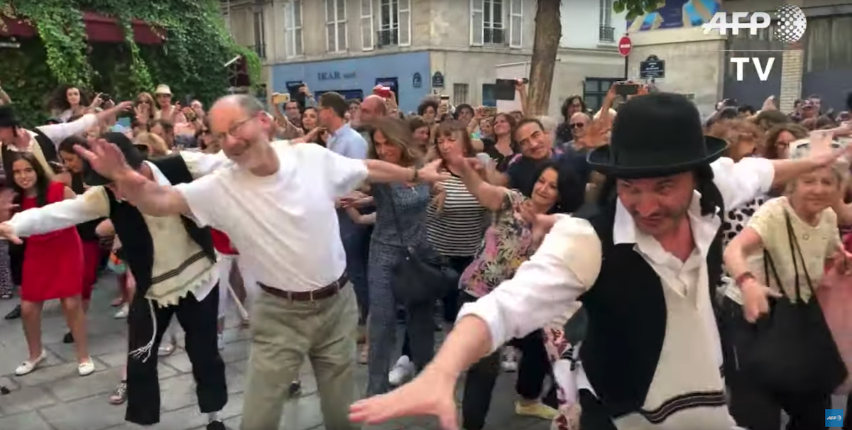 Flashmob Rabbi Jacob Paris