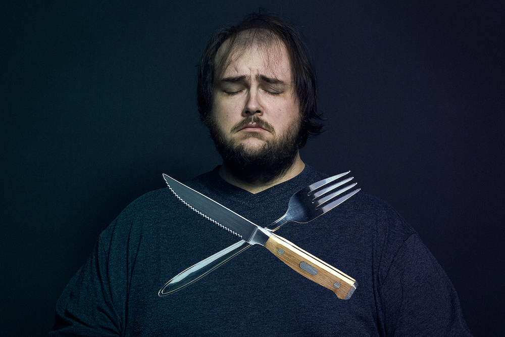 Erik Marcinkowski Junk Food Photo Autoportrait
