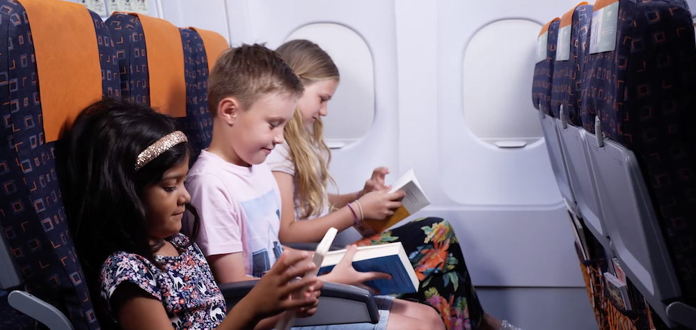 EasyJet Flybraries Livres pour Enfants Avion