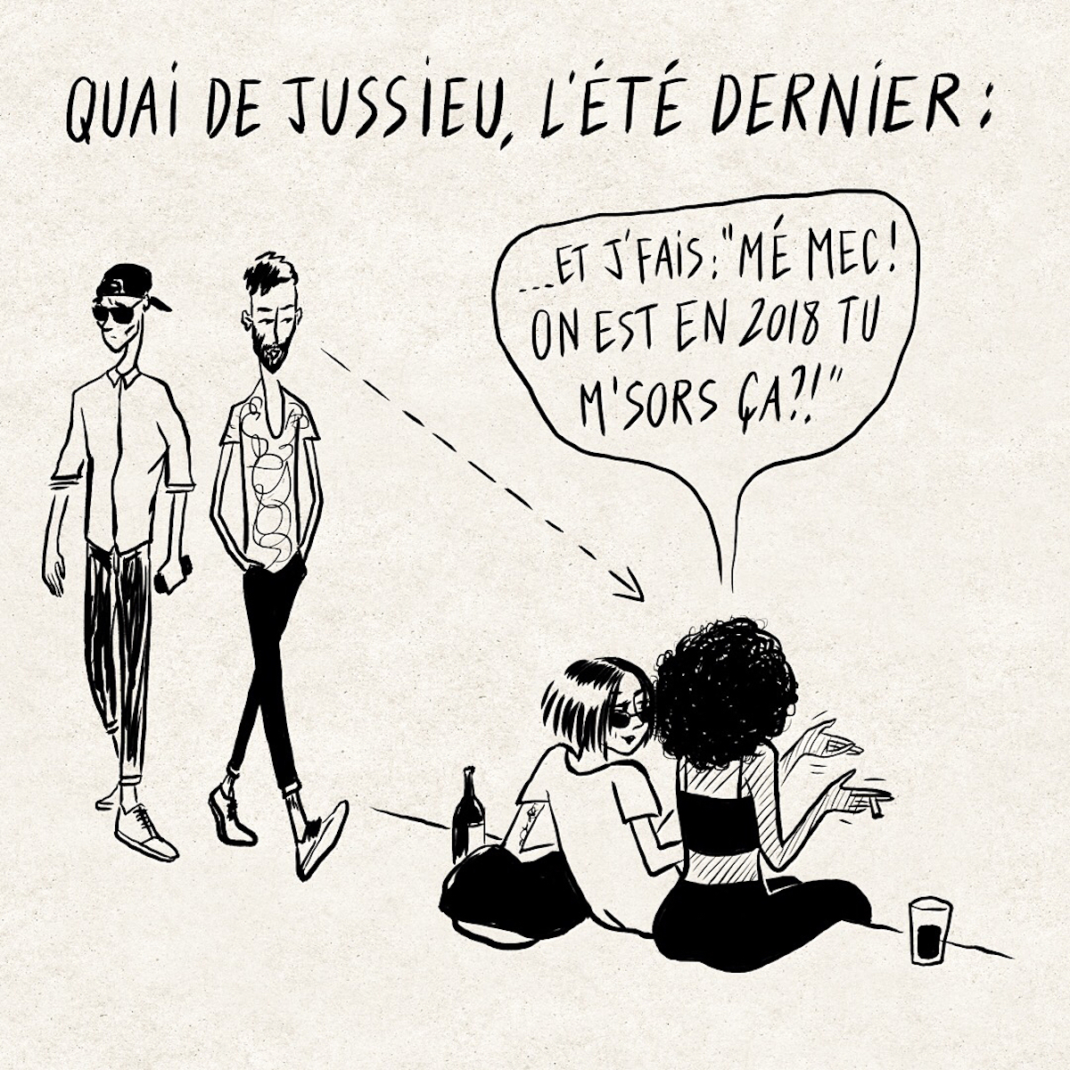 Cet illustrateur inverse les préjugés racistes pour créer des mises en scène drôles et révélatrices