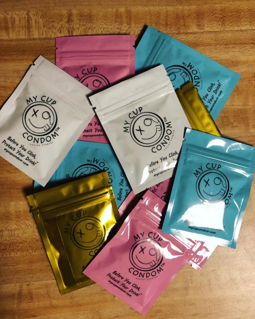 My Cup Condom un préservatif pour verre qui permet de se protéger de