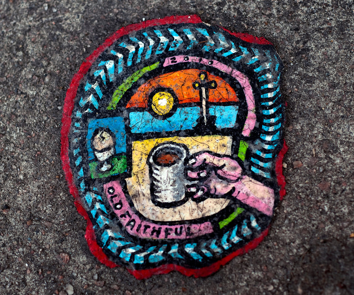 À Londres, l'artiste Ben Wilson s'amuse à peindre sur les chewing-gums ...