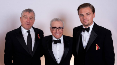 Robert De Niro, Martin Scorsese et Leonardo DiCaprio