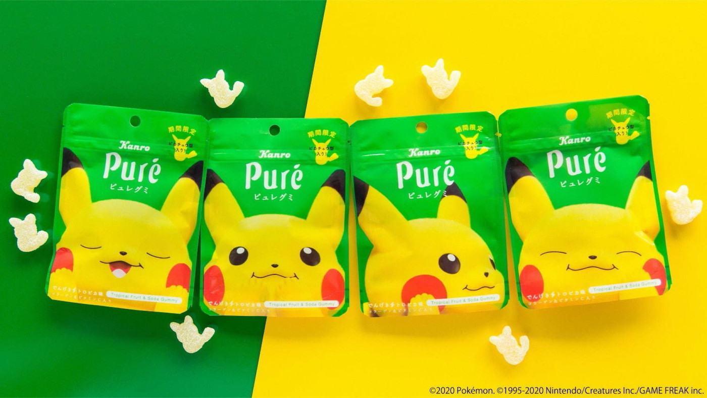 Des bonbons Pikachu dévoilé par la société Kanro au Japon.
