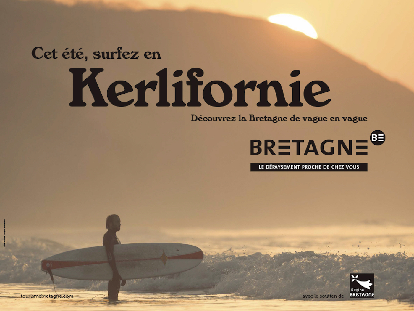 Kerlifornie : la campagne de pub pour le tourisme en Bretagne
