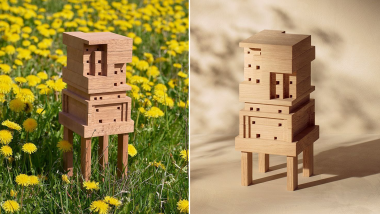 IKEA dévoile une ruche pour les abeilles via son studio SPACE10