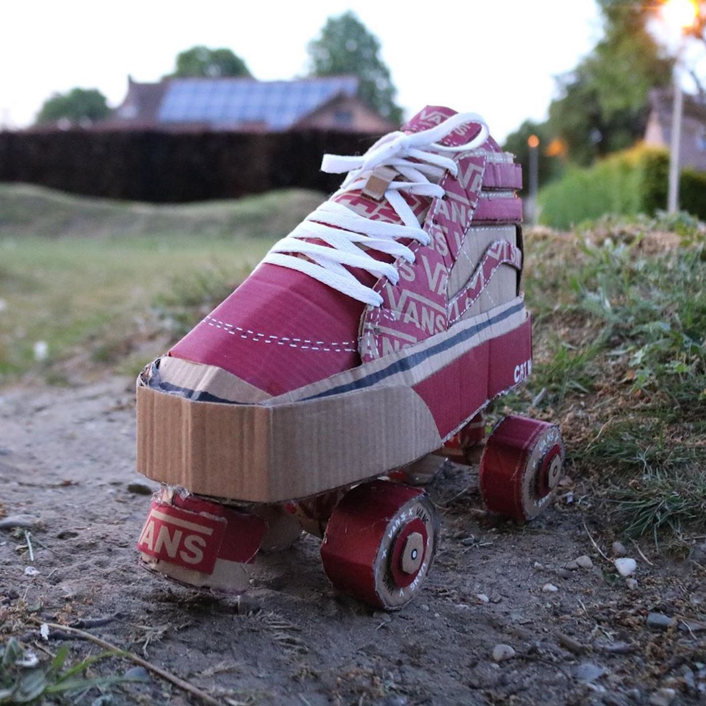 Vans motive ses clients à recycler ses boîtes de chaussures avec créativité
