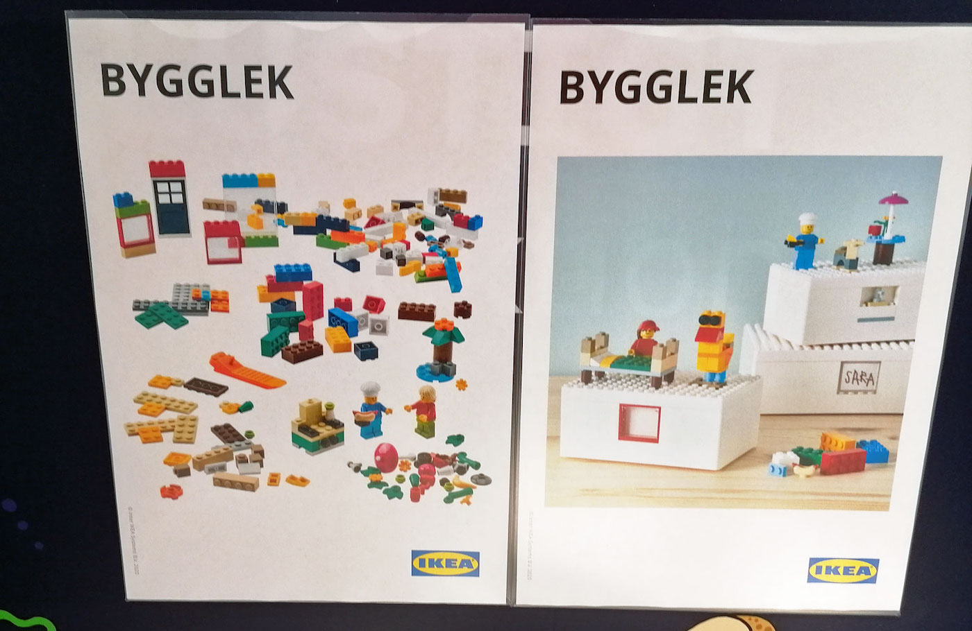 BYGGLEK : IKEA et LEGO dévoilent des accessoires à personnaliser avec des briques