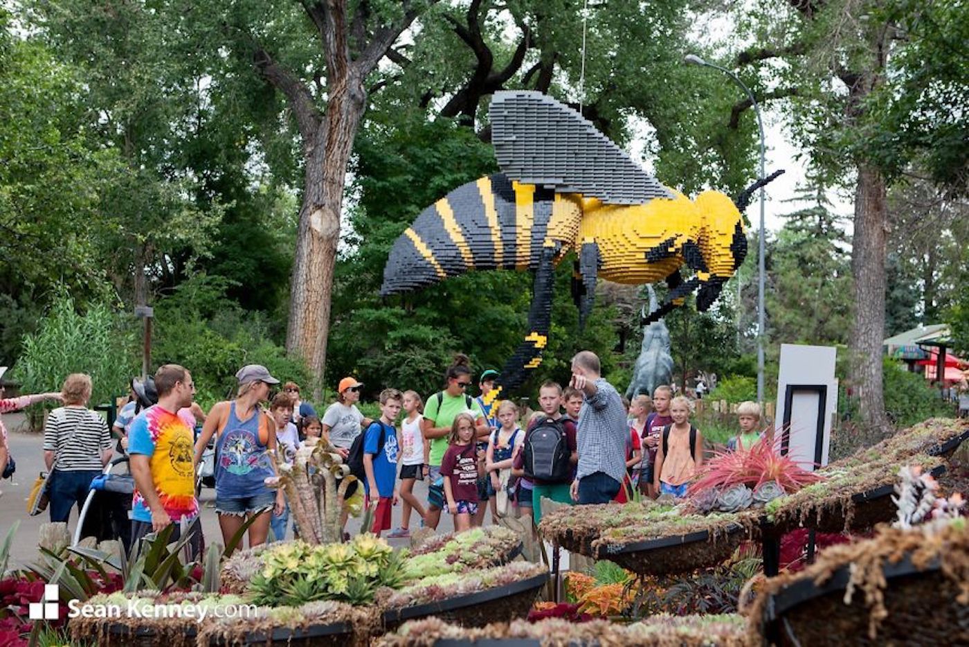 Le zoo de San Antonio dévoile des répliques d'animaux avec des millions de LEGO