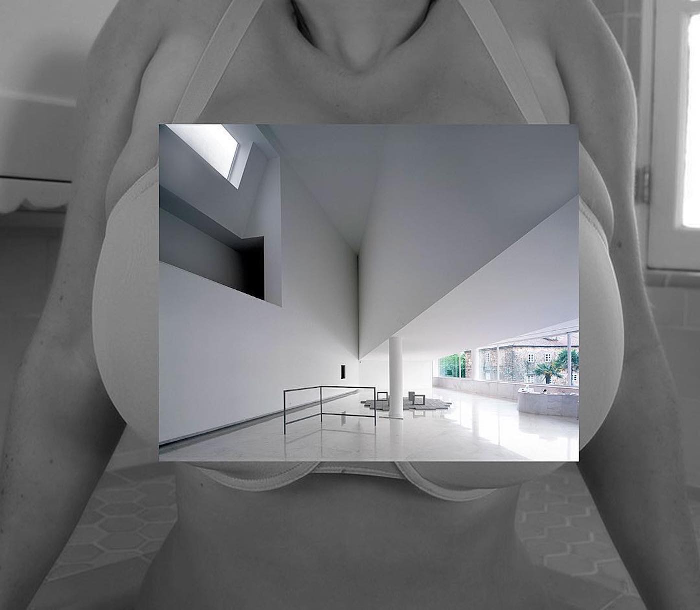 L'artiste Scientwehst fusionne architecture et clichés érotiques avec un résultat déroutant