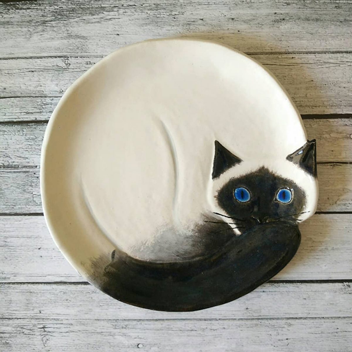 Théière Céramique Blue Sky En Forme De Chat