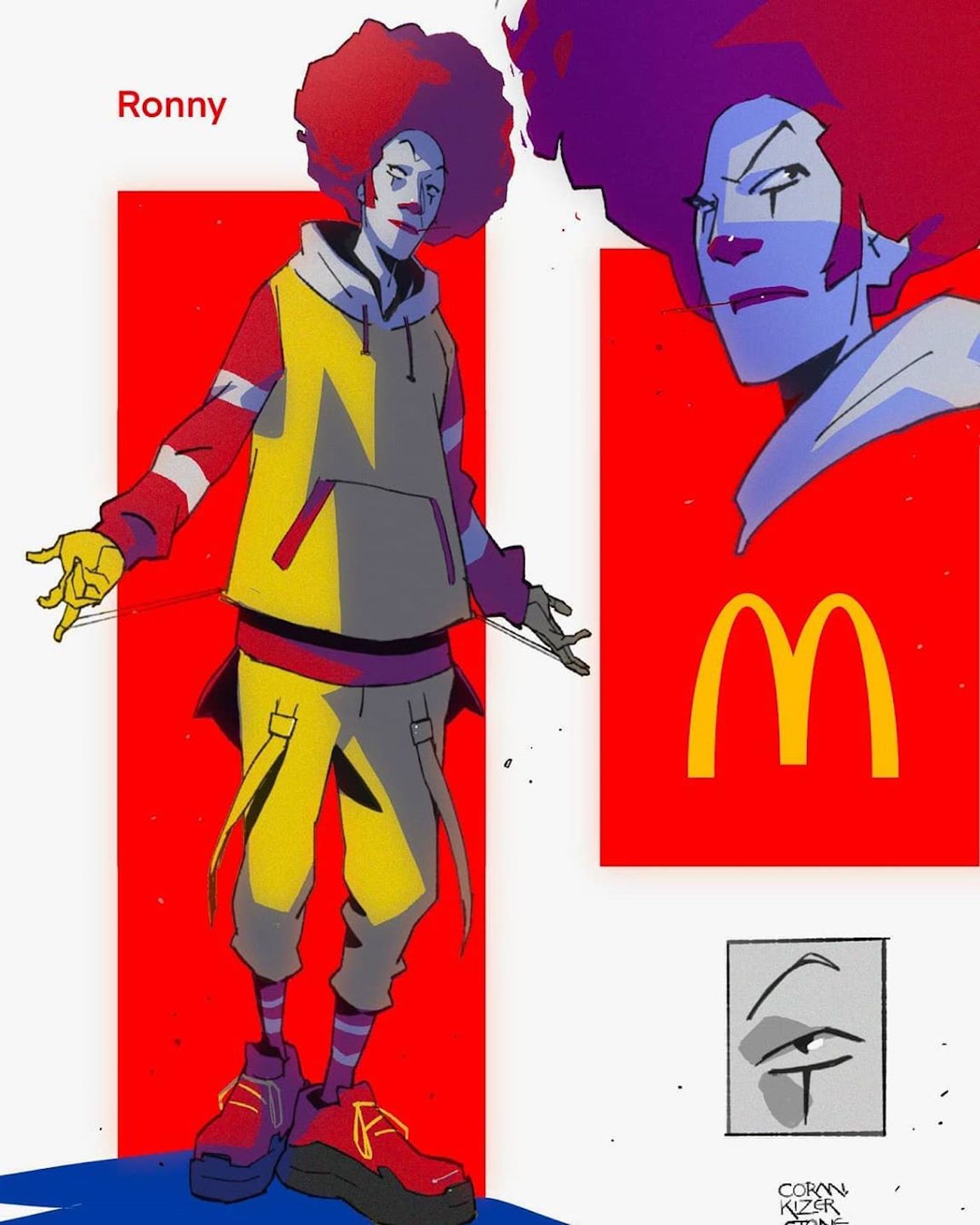 L'artiste Coran Kizer Stone transforme les marques de fast-food en personnages guerriers