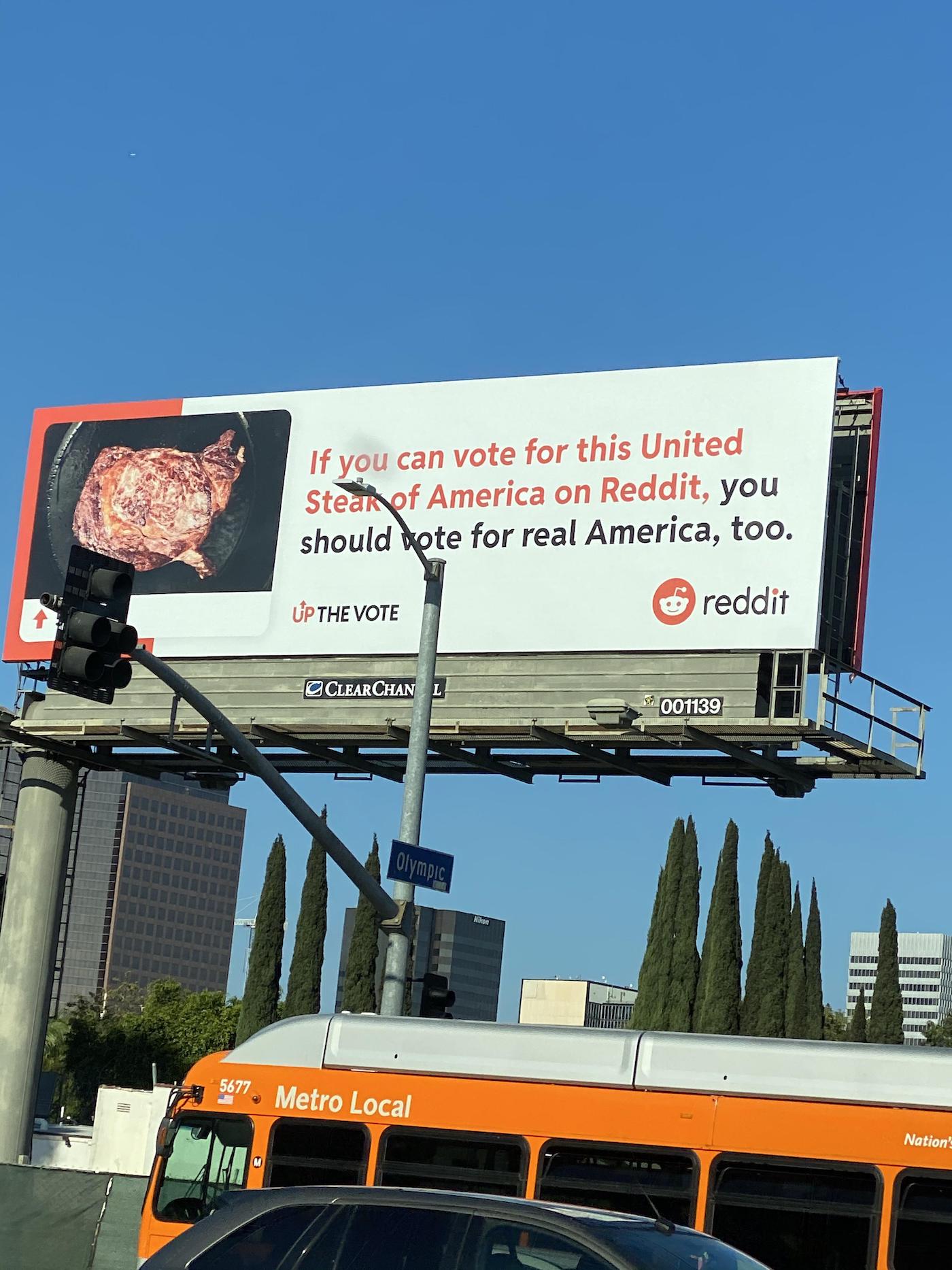 Reddit lance une campagne insolite et créative pour encourager à voter pour la présidentielle