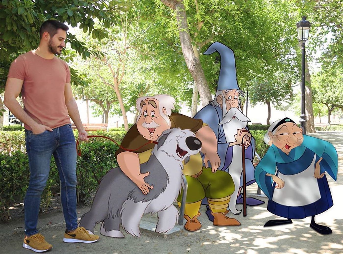 Le créatif Samuel MB incruste les personnages Disney dans son quotidien avec talent et humour