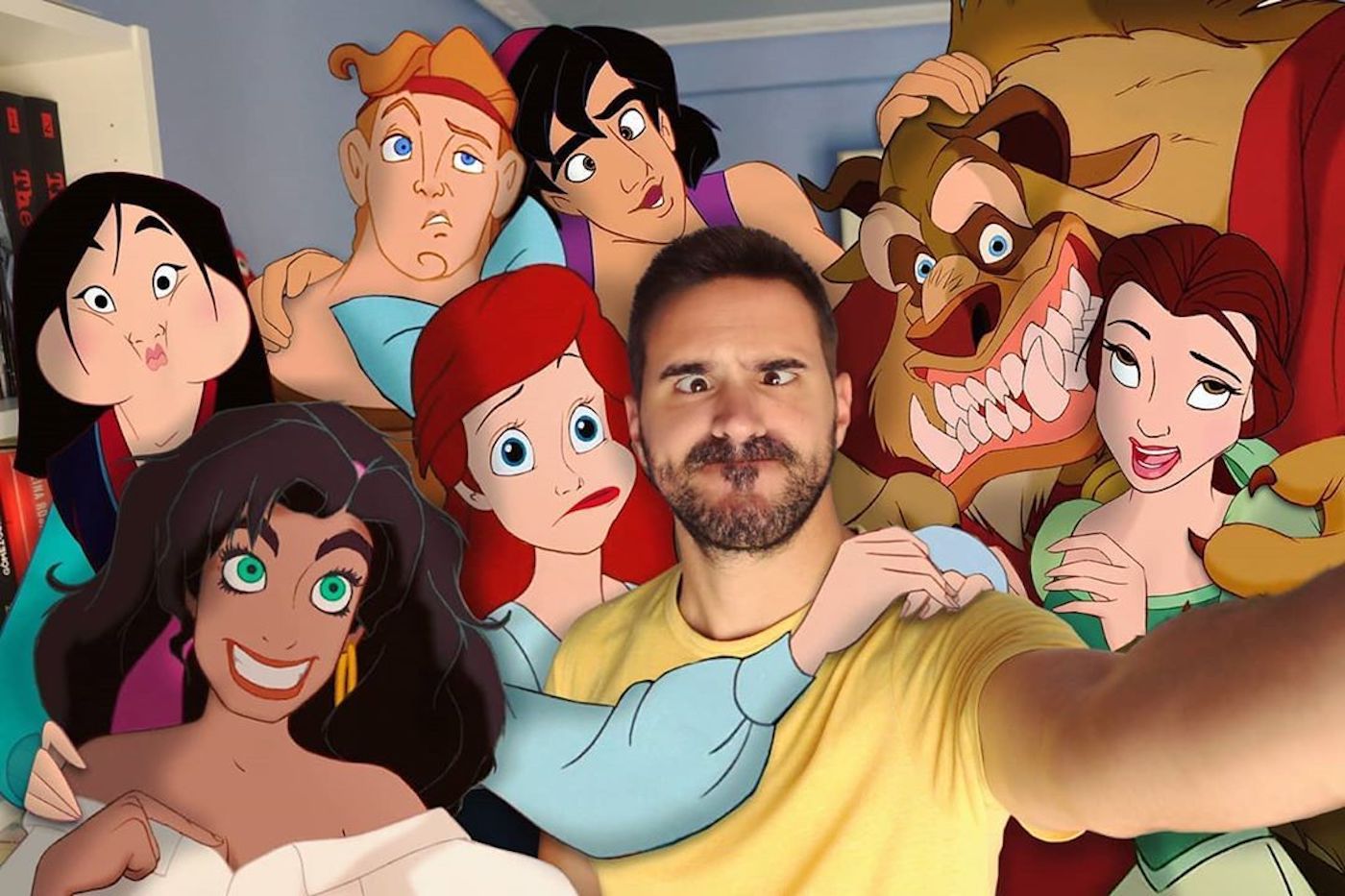 Le créatif Samuel MB incruste les personnages Disney dans son quotidien avec talent et humour