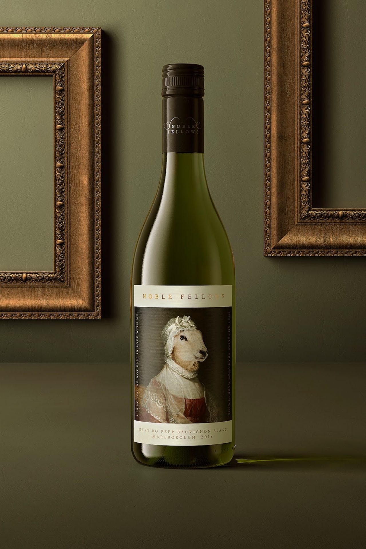Ce vin dévoile un branding amusant qui transforme les animaux en nobles