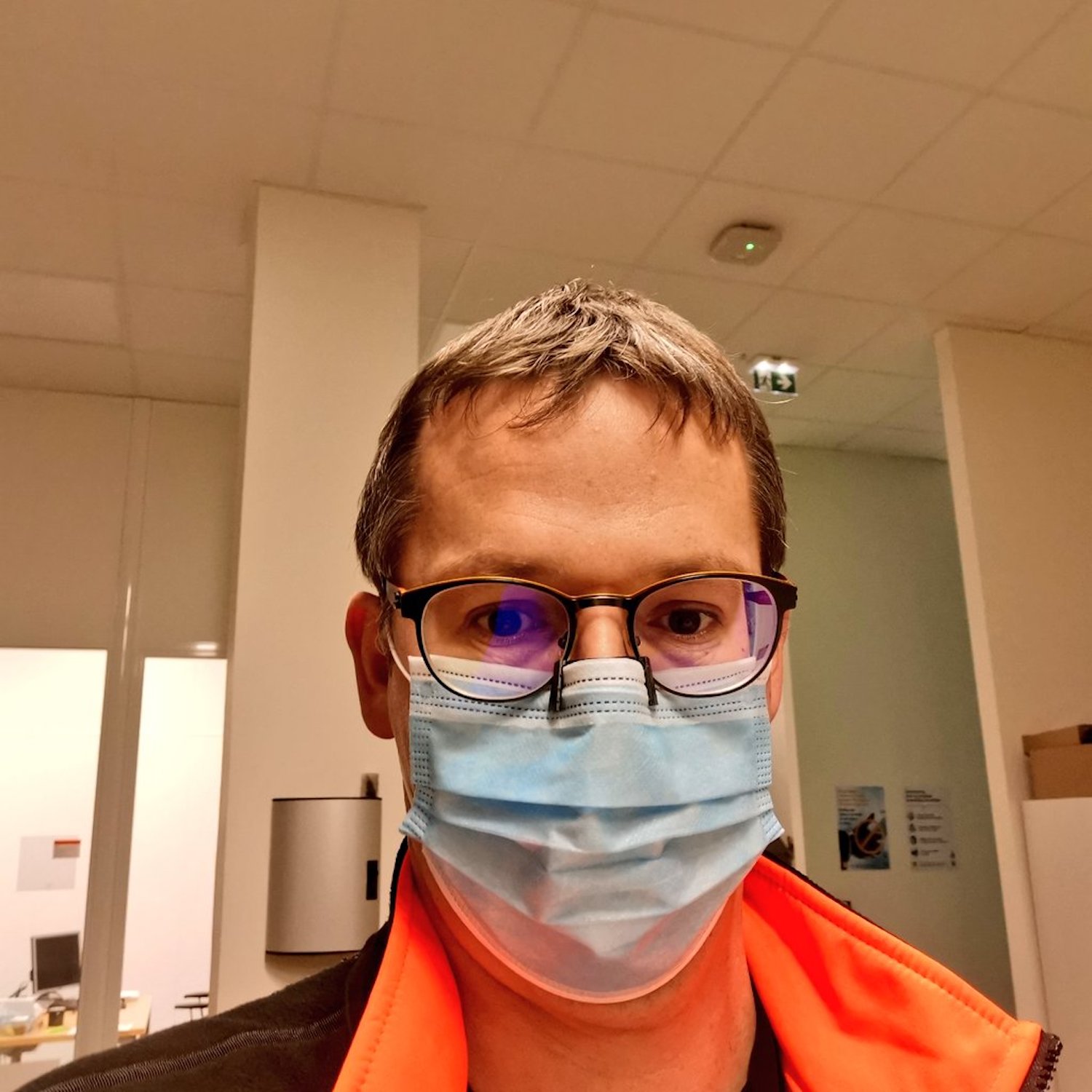Impression 3D : Gérald Defoing a conçu un pince-nez anti-buée pour ceux qui portent des lunettes