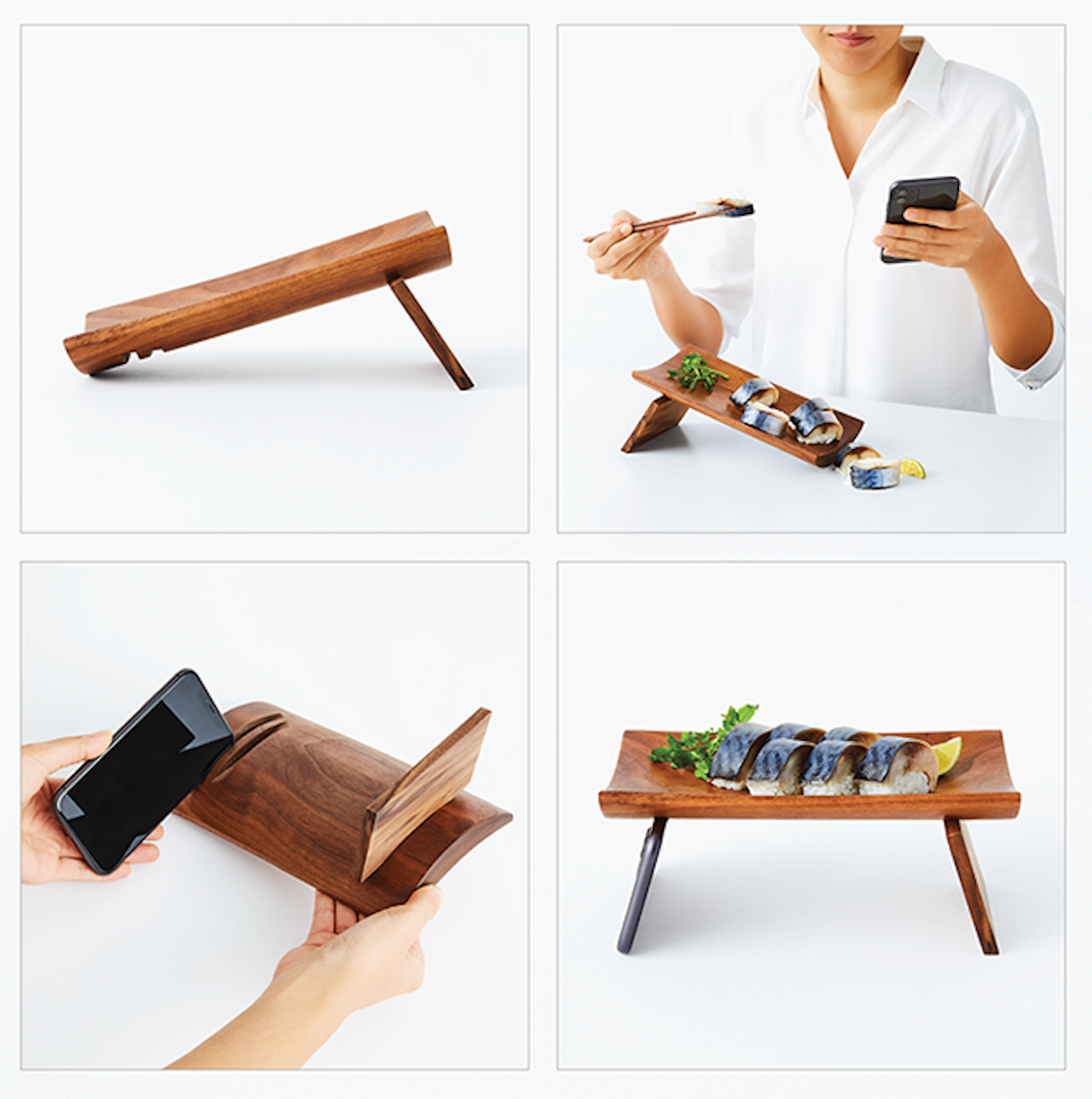 Ce plateau de sushis nécessite votre smartphone pour manger déconnecté
